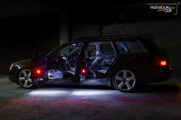 LED Innenraumbeleuchtung SET passend für Audi A6 C5/4B Avant - Cool-White
